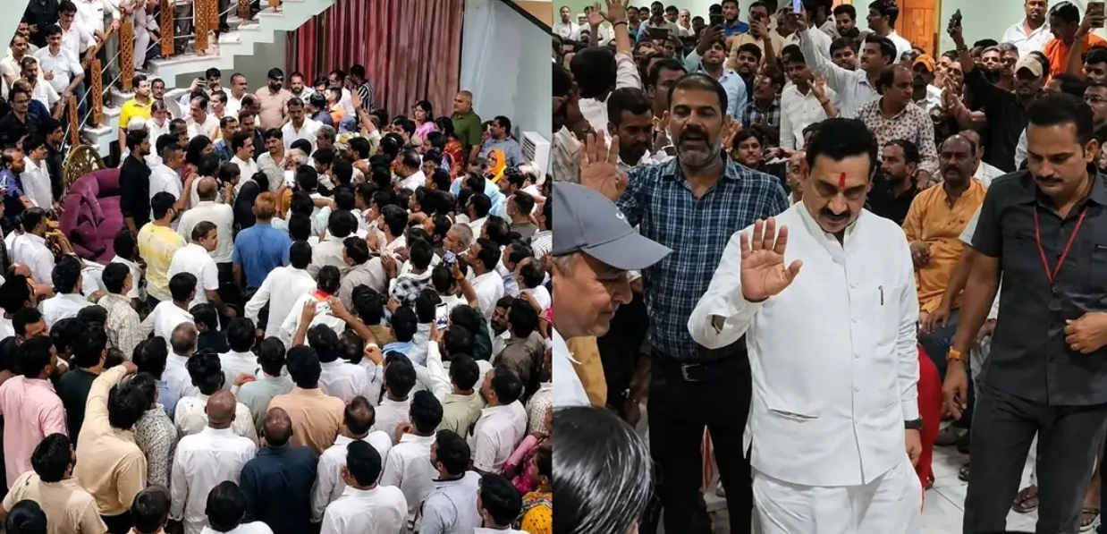 टिकट कटा, हार भी हुई — फिर भी दतिया में क्यों गूंजे नरोत्तम मिश्रा के जयकारे?